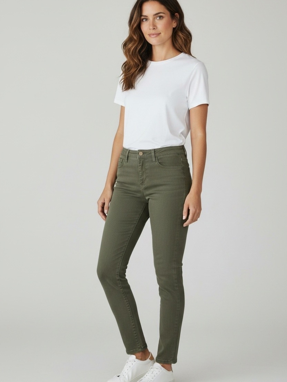 Talbots Olive Green Jeggings